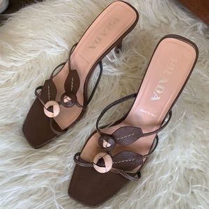 VTG Prada Kitten Heels
